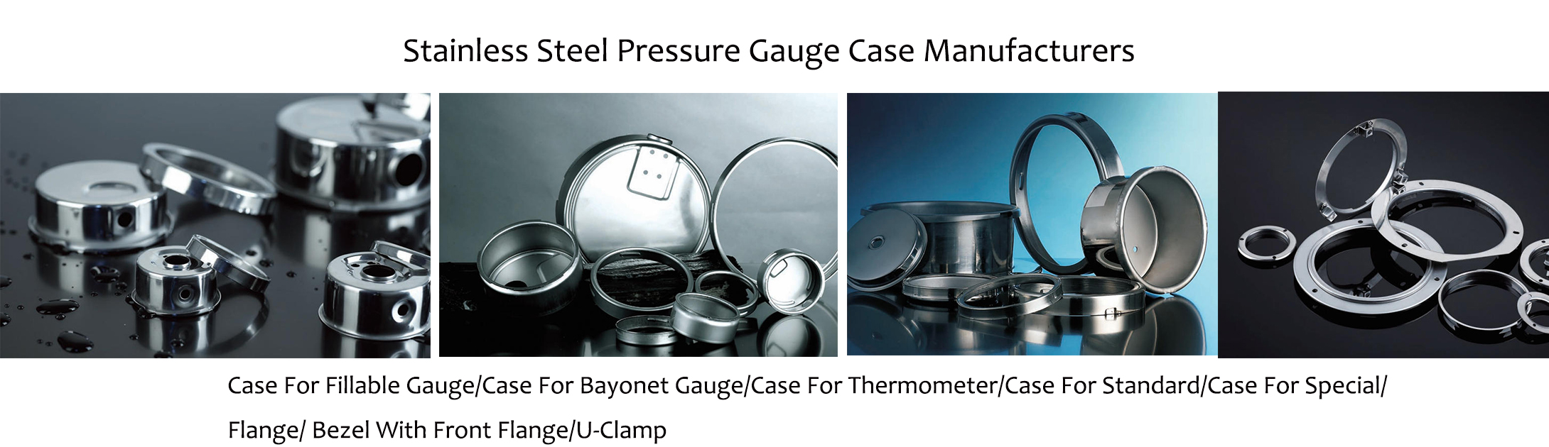 Pressure gauge case 