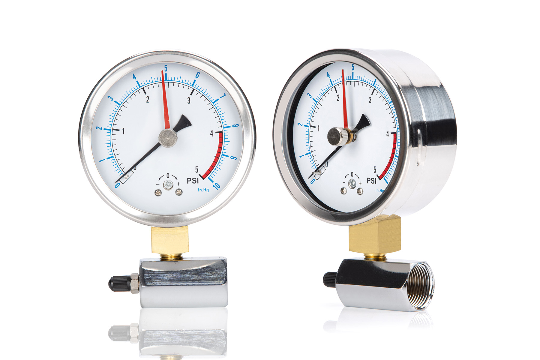 Gas test gauge